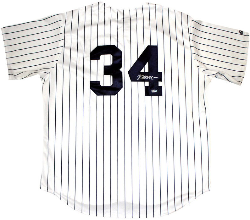 Brian McCann New York Yankees Signed Replica Pinstripe Jersey (MLB Holo Only)