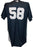 Dave Eiland #58 Yankees 2010 Spring Training Game Used Road Navy Jersey (Silver Logo) (48)