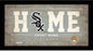 Chicago White Sox 10x20 Home Sweet Home Sign with Game-Used Dirt from U.S. Cellular Field