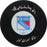 Gump Worsely New York Rangers Signed Hockey Puck w/"HOF 80'Insc. ( AJ Sports Auth)