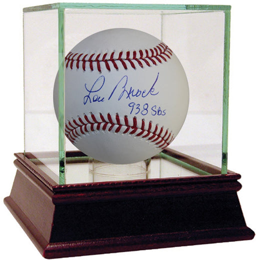 Lou Brock Signed MLB Baseball w/ "938 SB" Insc.