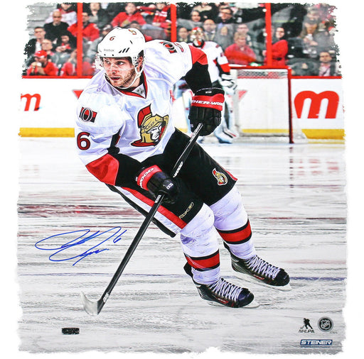 Bobby Ryan Signed Skating Against the Anaheim Ducks 22x26 Canvas