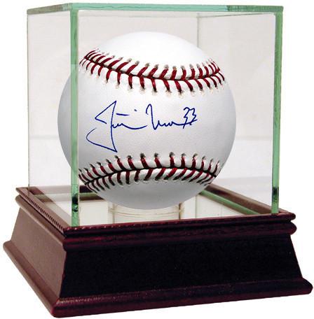 Justin Morneau Signed MLB Baseball (MLB Holo Only)