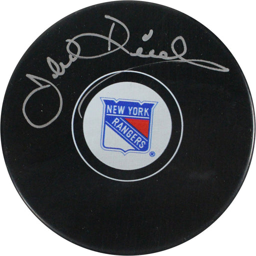 John Davidson Signed New York Rangers Puck