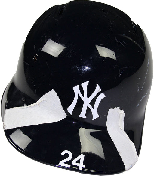 Zoilo Almonte Batting Helment - NY Yankees 2014 Season Team Issued #24 Batting Helment (HZ474866)