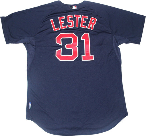 Jon Lester Boston Red Sox Authentic Cool Flow #31 Navy Jersey with 'LESTER' on Back (Sz 48)