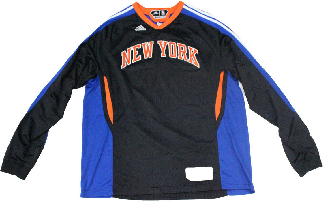 Anthony Randolph  Shooting Shirt - NY Knicks Game Worn #4 Long Sleeve Road Shooting Shirt (3XT) (10/11 Season)