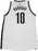 Sergey Karasev Jersey - Brooklyn Nets 2014-2015 Season Game Used #10 White Jersey (XL) (10/29  11/3  1/2  1/24) (BKN01059)