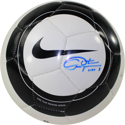 Christie Rampone Signed Nike Aero Black & White Replica Soccer Ball