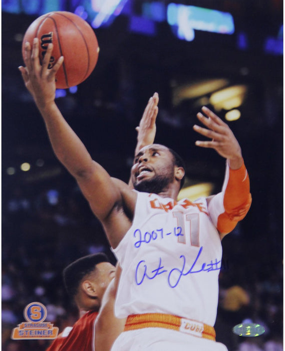 Scoop Jardine Syracuse White Jersey Vertical 8x10 Photo w/ "2007-12" Insc.