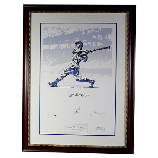 Joe DiMaggio Yankee Clipper Signed Lithograph- Printer's Proof (PSA E46252)