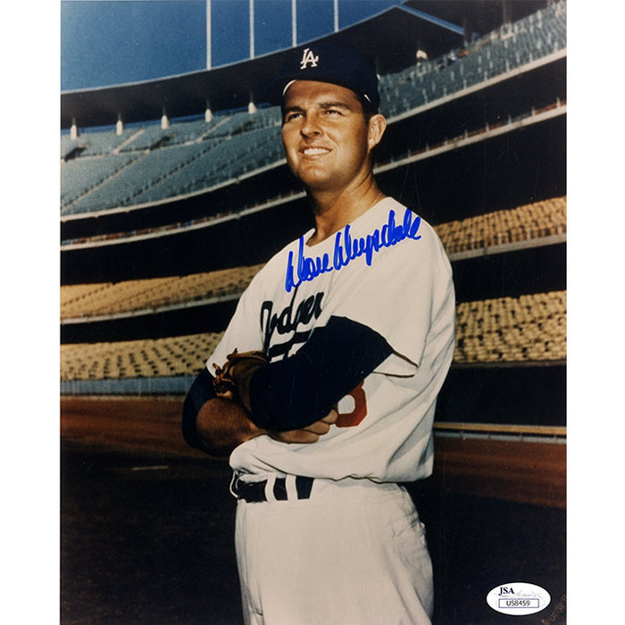 Don Drysdale Signed 8x10 Standing Pose Photo JSA