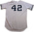 Mariano Rivera Jersey - NY Yankees Game Worn #42 Grey Jersey (46) (FJ479959)