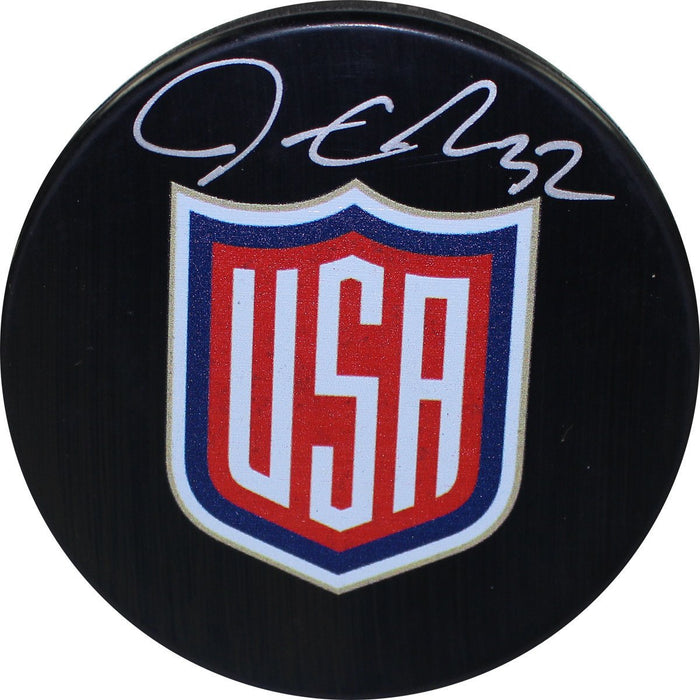 Jonathan Quick Signed USA World Cup 2016 Puck