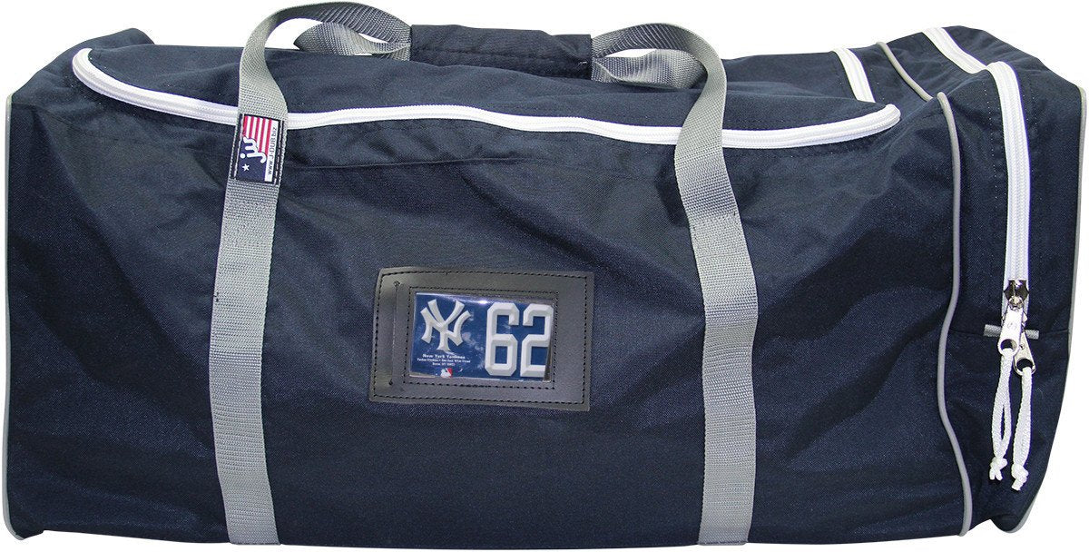 Alan Cockrell Equipment Bag - 2015 Game Used #62 Equipment Bag (7/12/2015) (HZ217447)