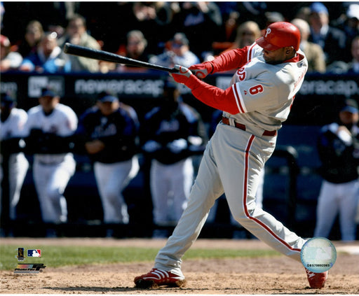 Ryan Howard Hitting vs Mets 8x10