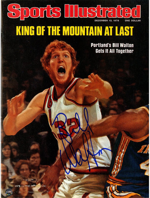 Bill Walton Signed 12/13/76 Sports Illustrated Magazine