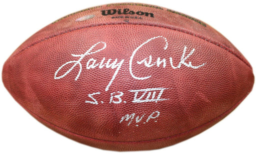 Larry Csonka Signed Duke Football w/ SB VIII MVP Insc