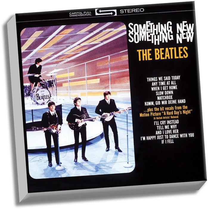 The Beatles Something New 20x20 Stretched Canvas