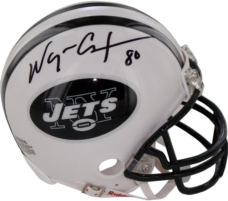 Wayne Chrebet Signed New York Jets Mini Helmet