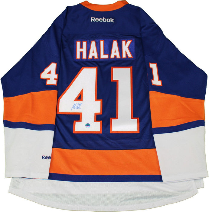 Jaroslav Halak Signed New York Islanders Reebok Premier Jersey (AJ Sports Auth)