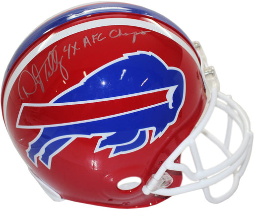 Darryl Talley Buffalo Bills Authentic Helmet w/"4X AFC Champ" Insc.