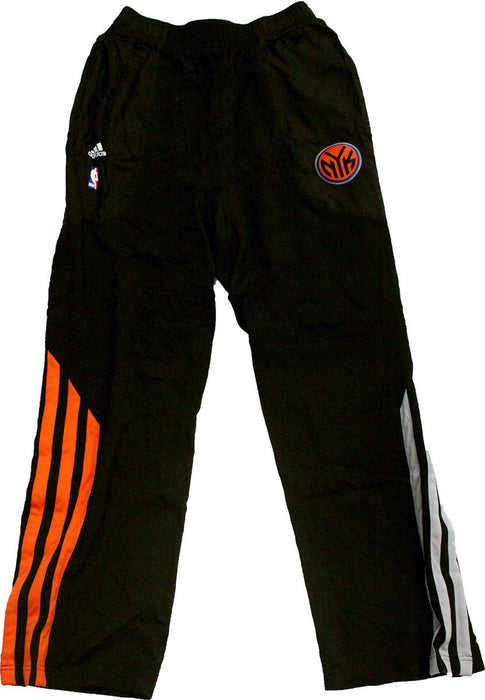 Dan Gadzuric Pants - NY Knicks 2011-2012 Game Worn #50 Black Warmup Pants (3XL)