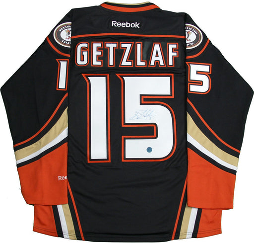 Ryan Getzlaf Anaheim Ducks Signed Reebok Premier Hockey Jersey ( AJ Sports Auth)