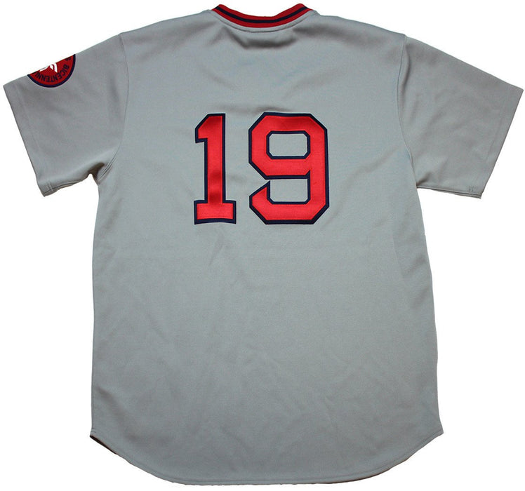 Fred Lynn Boston Red Sox Authentic Gray Away Jersey Uns (Mitchell & Ness)