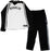 Alan Anderson Uniform - Brooklyn Nets 2013-2014 End of Regular Season and Playoff Game Used #6 White & Black Road Long Sleeve Shooting Shirt and Black Warmup Pants