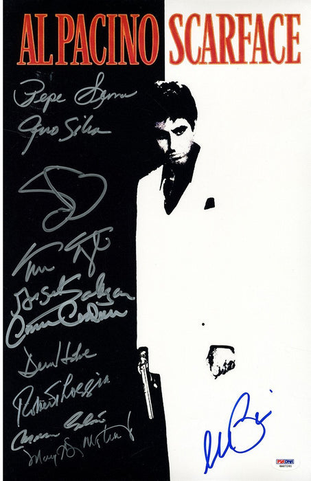 Scarface 11x17 Autographed Movie Poster (PSA/DNA)