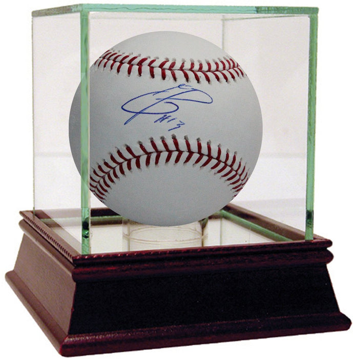 Jurickson Profar Signed MLB Baseball (MLB Auth)