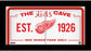 Detroit Red Wings 6x12 Kids Cave Sign