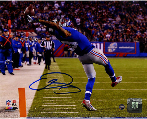 Odell Beckham Jr. Signed Close Up One-Handed Catch 8x10 Photo