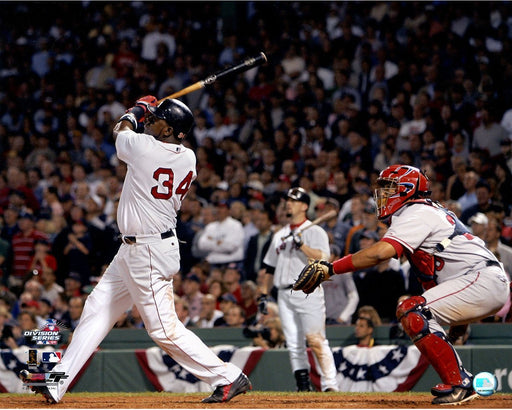 David Ortiz Swing vs Angels 16X20