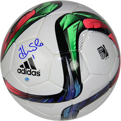 Hope Solo Signed 2015 Fifa World Cup Soccer Ball