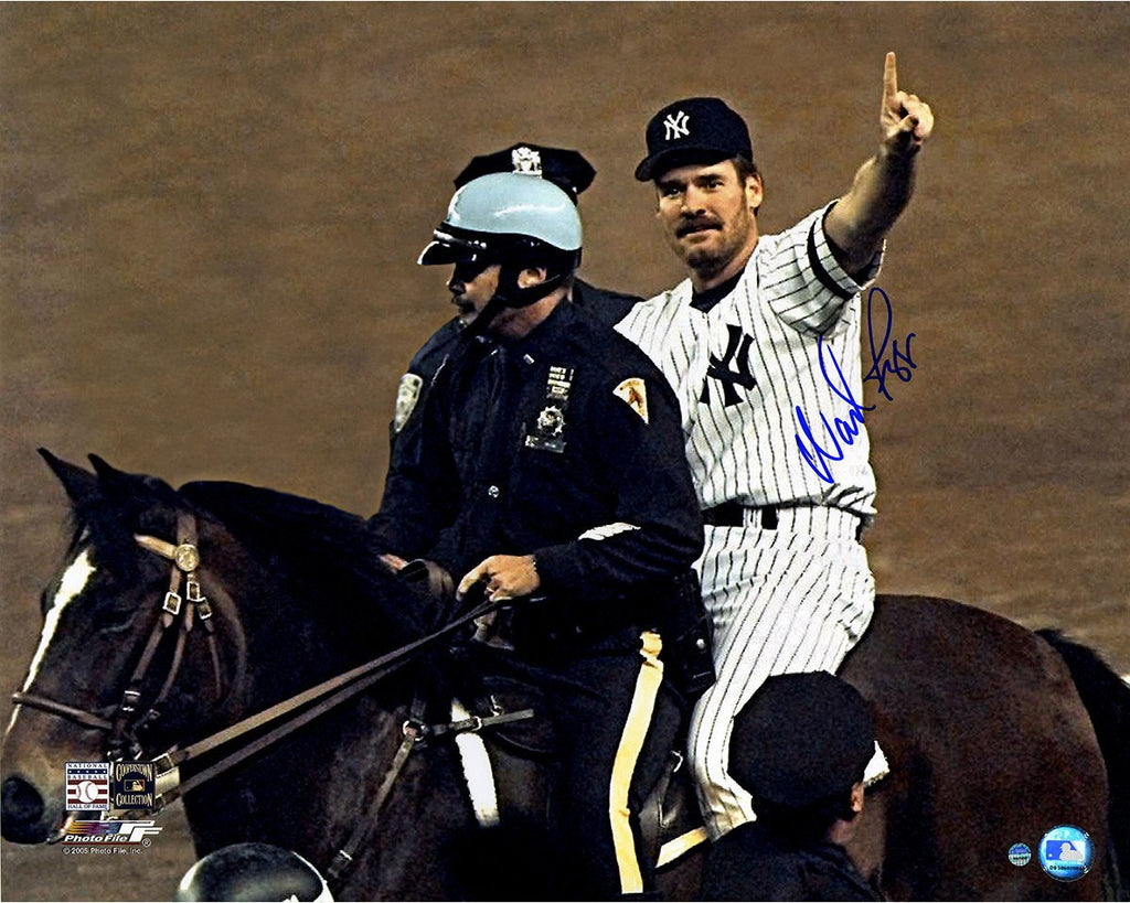 Wade Boggs On Horse Back Horizontal 16x20 Photo — Birds Eye Blue.com