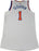 Kevin Seraphin New York Knicks 2015-16 Game Used #1 White Jersey (4/10/2016 vs Toronto Raptors) (3XL) (NKN04325)