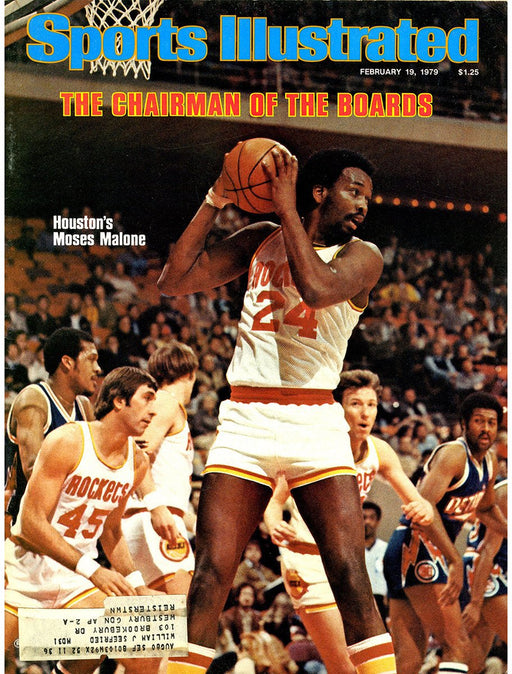 Moses Malone 2/19/79 Sports Illustrated Magazine