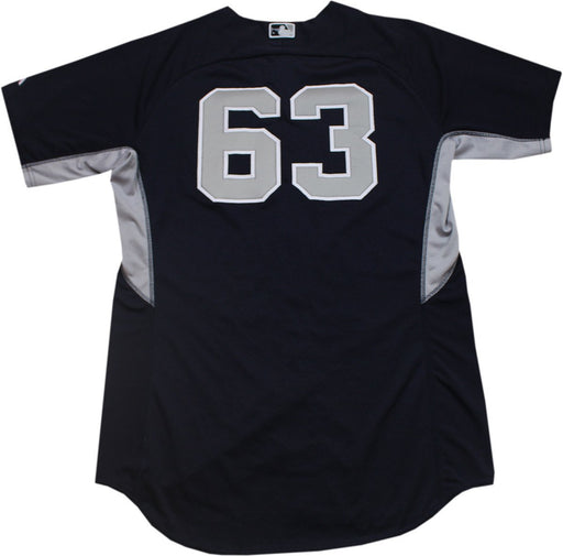 Robert Coello  Jersey - NY Yankees 2014 Spring Training Team Issued#63 Road BP Top (HZ102055) (Size 46)