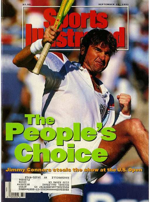 Jimmy Connors 9/16/91 Sports Illustrated Magazine (Unsigned)