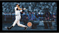 Derek Jeter Moments: 1st Grand Slam Collage Text Overlay w/ Game Used Dirt Framed 9.5x19 7331 Style