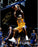 Shaquille O'Neal Signed L.A. Lakers Yellow Jersey Dunk 16x20 Photo ( Signed in Gold)
