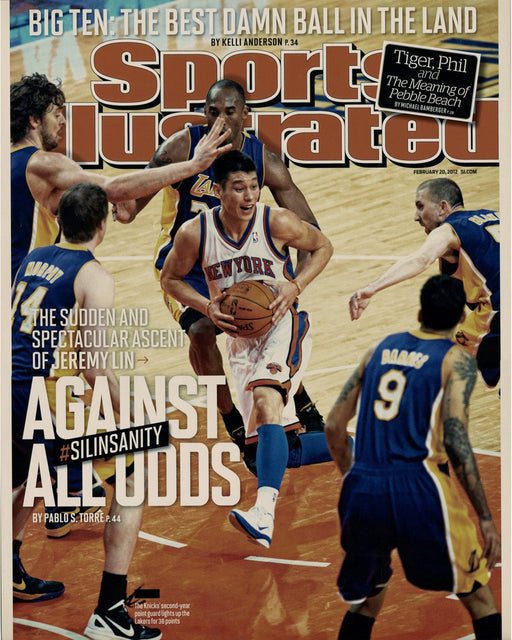 Jeremy Lin Sports Illustrated "Against All Odds" Cover 16x20 Photo Unsigned