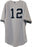 Vernon Wells Jersey - NY Yankees 2013 Game Used #12 Grey Jersey  (5/13/2013) (0000003290) (Size 50) (EK708063)