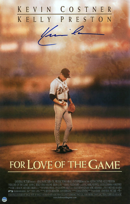 Kevin Costner Signed For the Love of the Game 11x17 Movie Poster