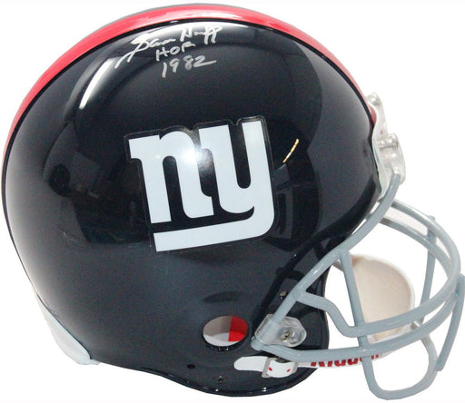 Sam Huff Signed Giants Helmet w/ HOF Insc