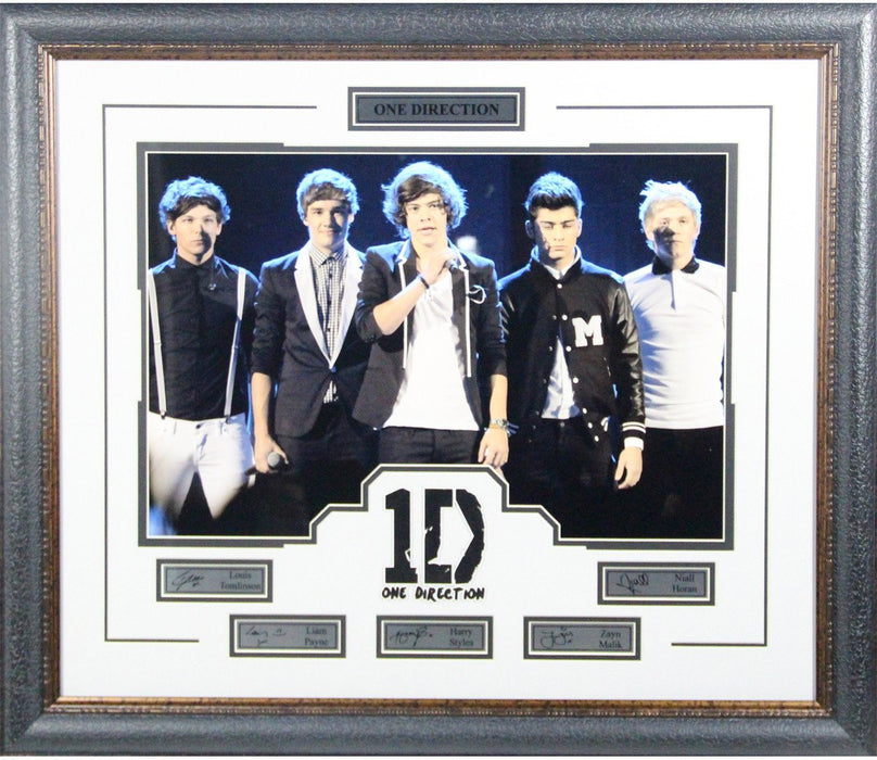 One Direction Facsimile 26x30 Framed Photo Collage