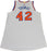 Lance Thomas New York Knicks 2015-16 Game Used #42 White Jersey (1/31/2016 vs. Golden State Warriors) (2XL) (NKN04965)