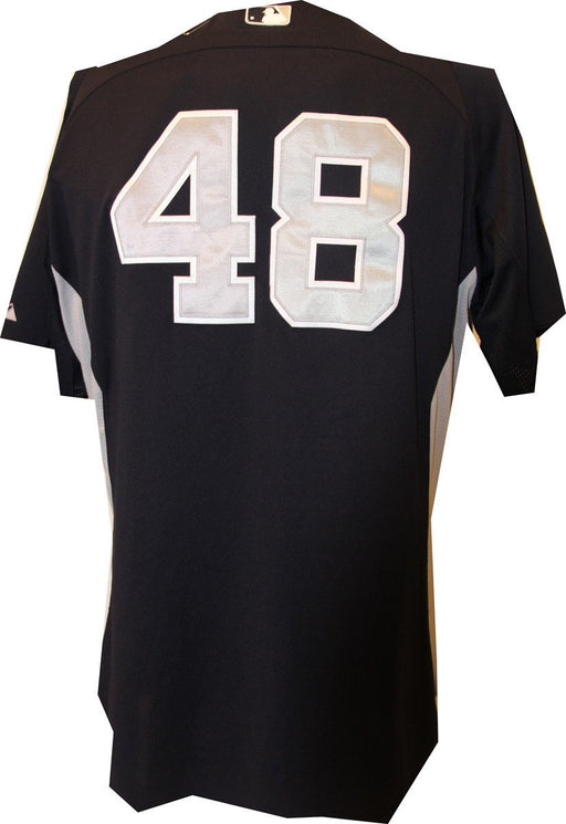 NY Yankees #48 Team Issued Road Practice Jersey  (48) (FJ 864804)